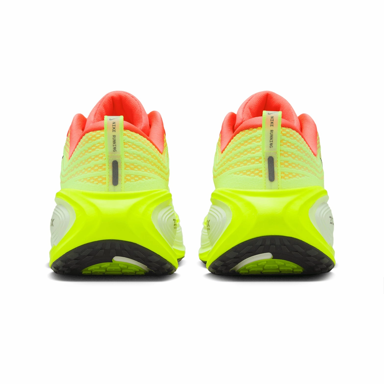 wide - toe shoes dance shoes Men's Air Zoom Vomero Plus Running Shoes Bright Mango / Volt / Barely Volt / Metallic Dark Grey