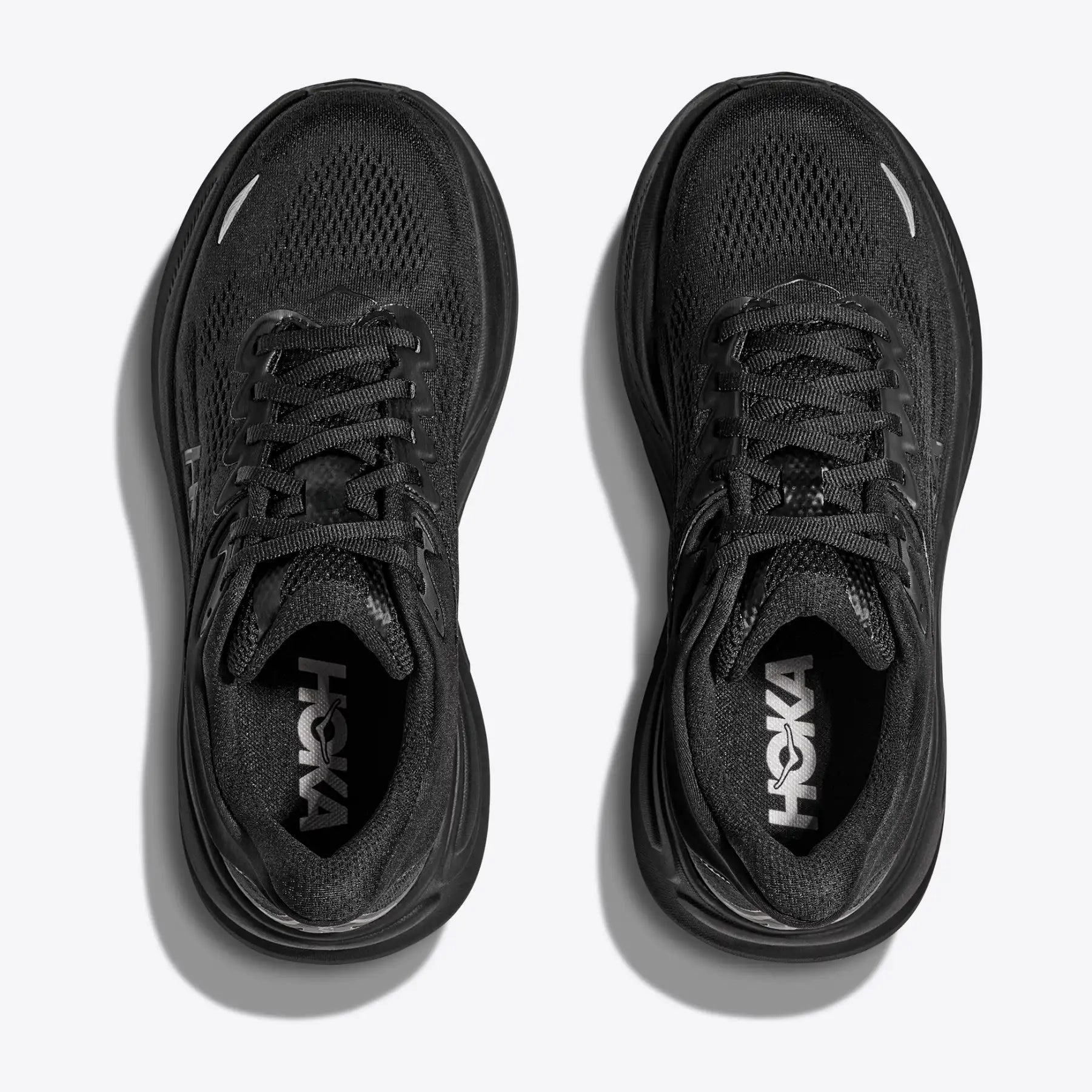 Horizontal Stability Competitive running Men's Bondi 9 Running Shoes Black / Black