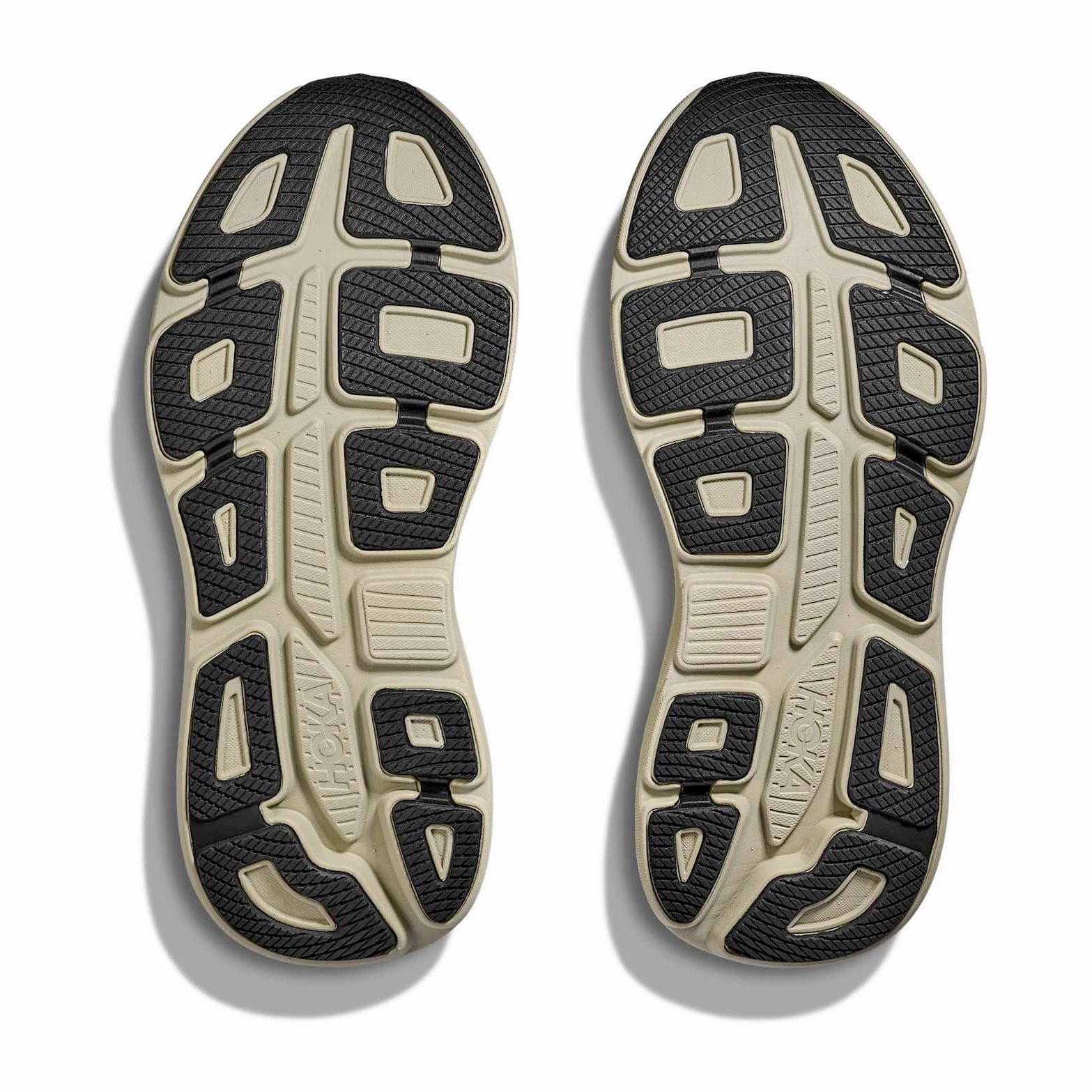 Flexible Men's Bondi 9 Running Shoes Grassland / Oyster Mushroom