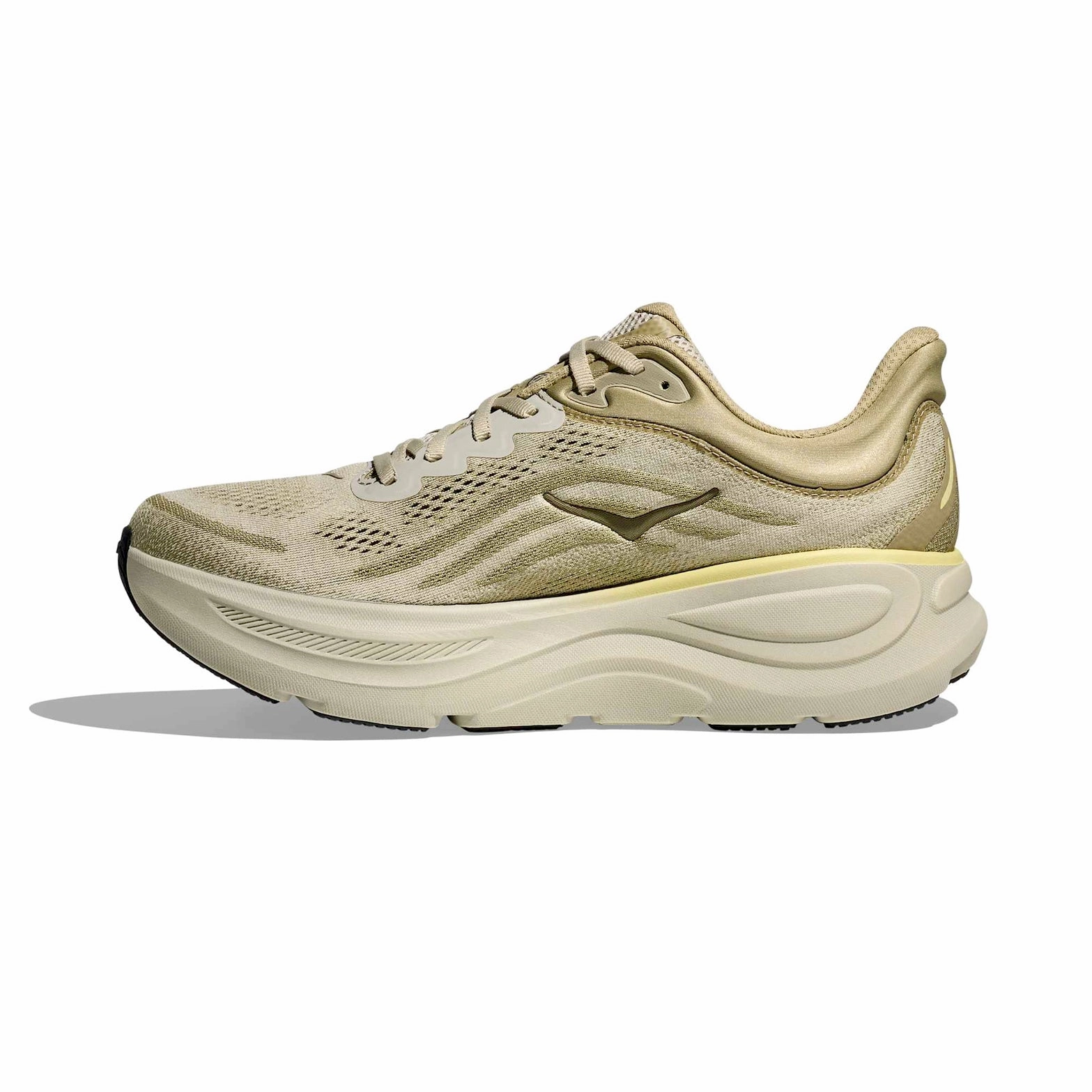 Men's Bondi 9 Running Shoes Grassland / Oyster Mushroom Daily Comfort reinforced - toe running shoes