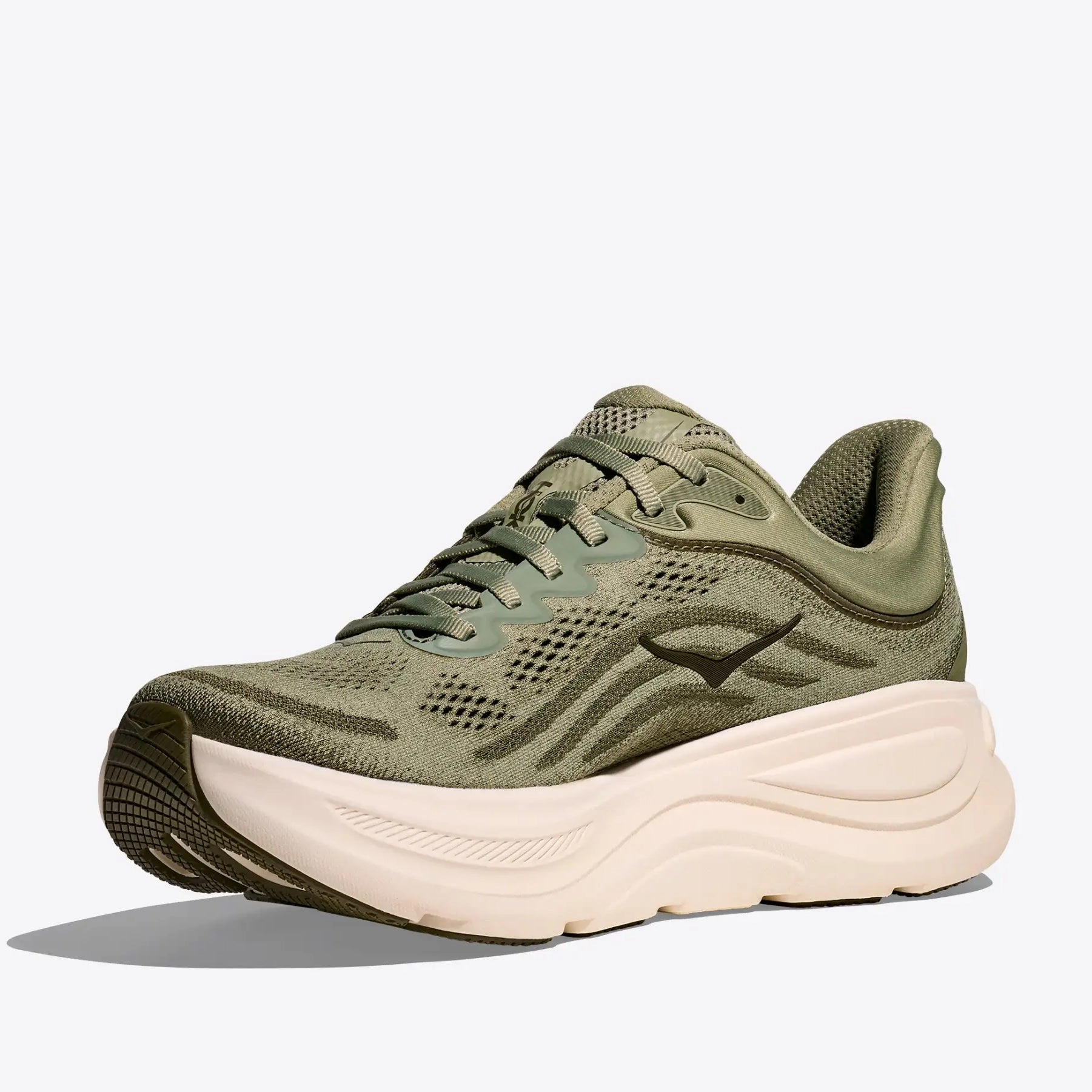 Blister Prevention Lining Men's Bondi 9 Running Shoes Sea Moss / Eucalyptus