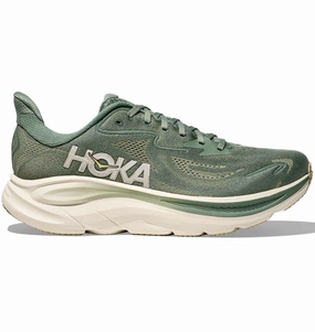 Men's Clifton 10 Running Shoes Fern / Truffle Salt Trail Running zigzag - design shoes