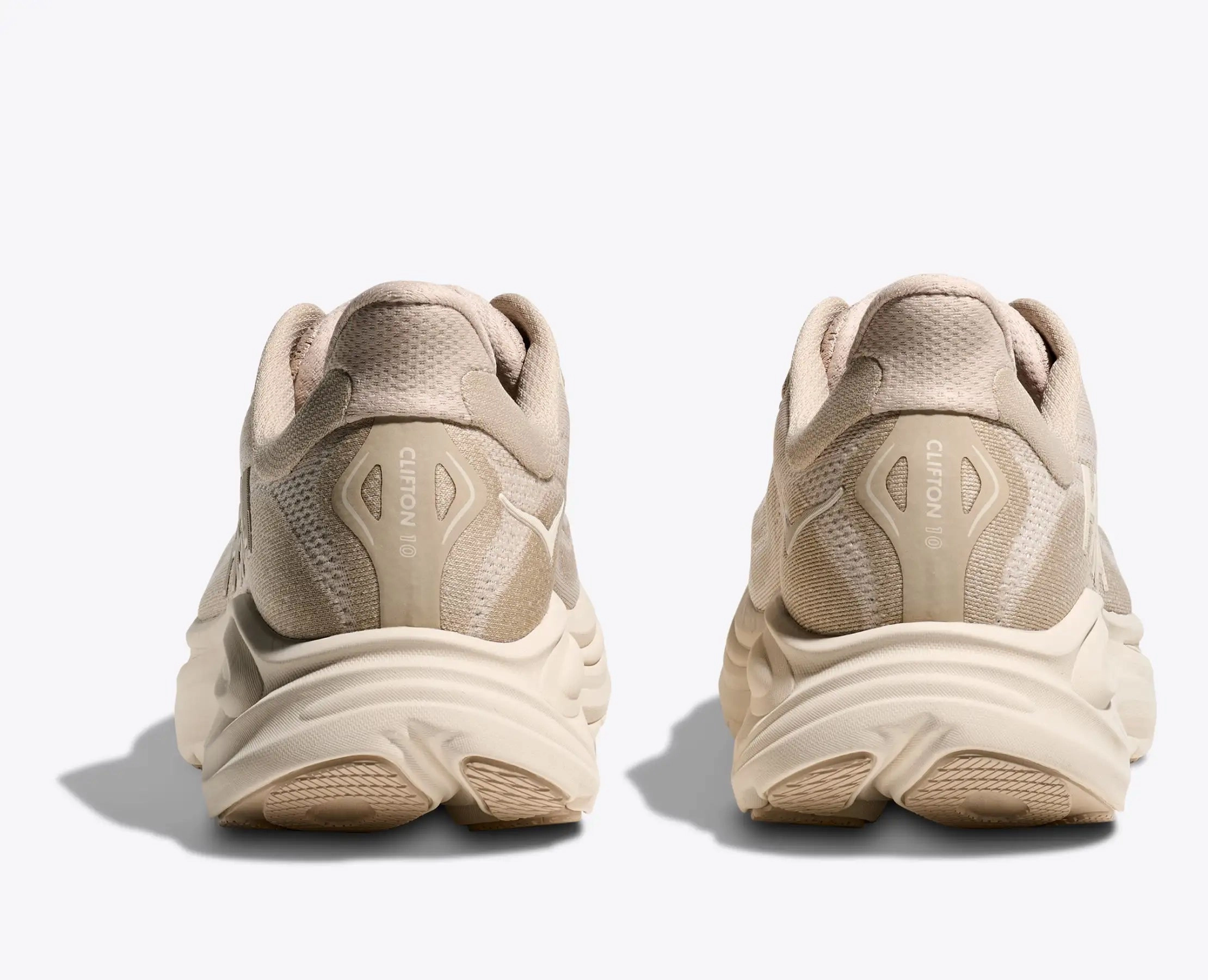 Foot Muscle marathoner's shoe possibility Men's Clifton 10 Running Shoes Oatmeal / Oat Milk