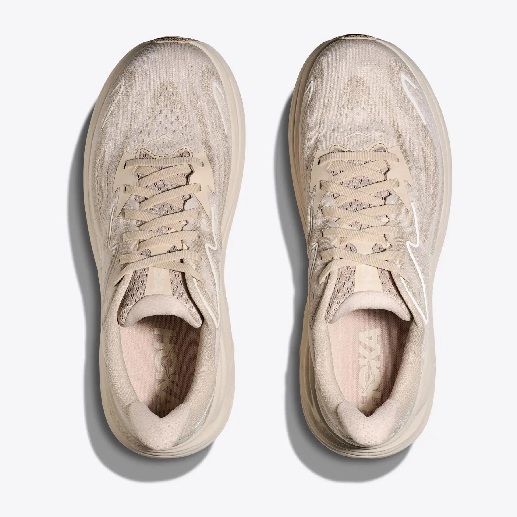 multi - density midsole shoes Men's Clifton 10 Running Shoes Oatmeal / Oat Milk