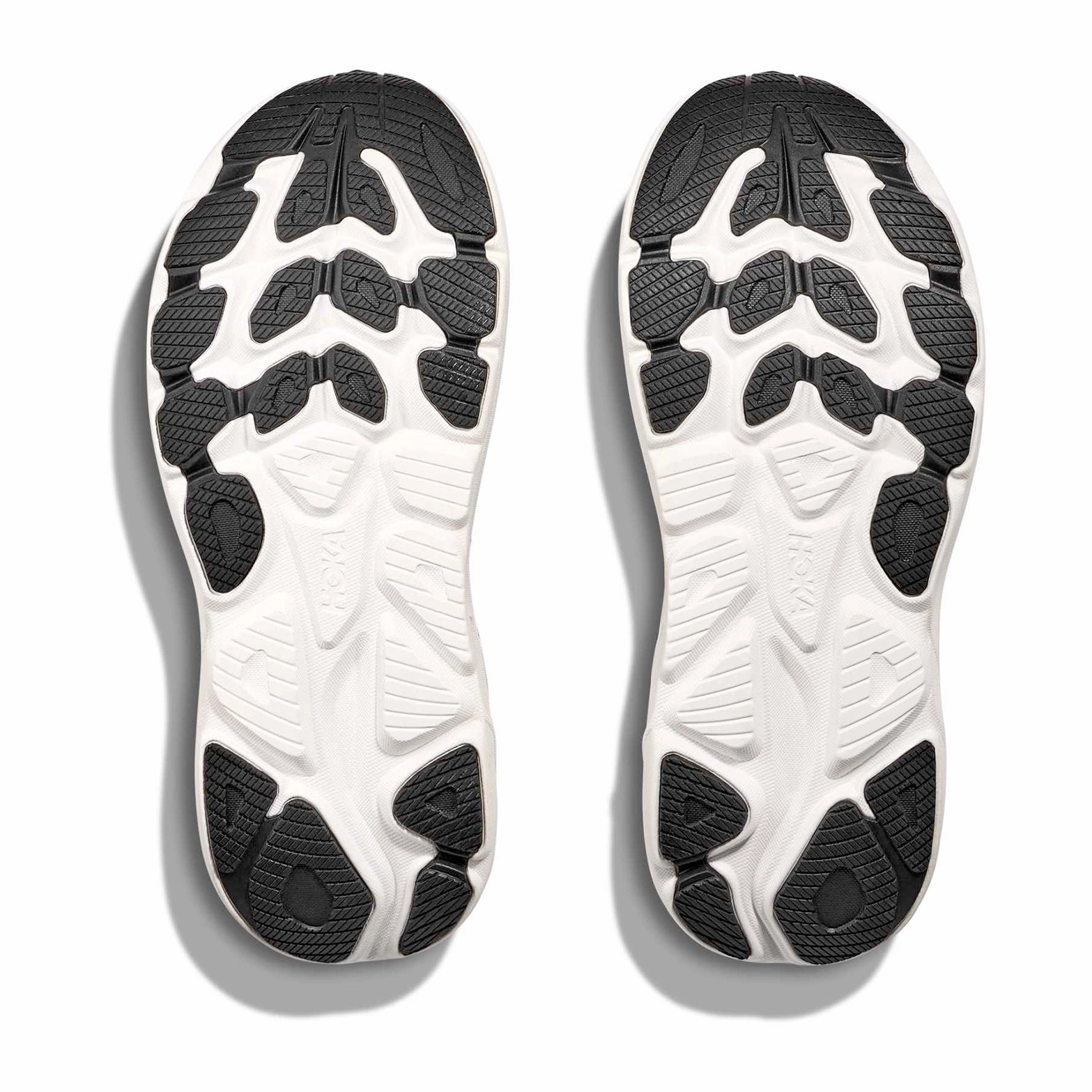 running in a dune area shoes Men's Clifton 10 Wide Fit Running Shoes Black / White