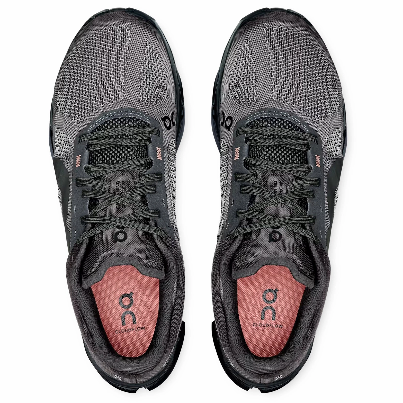 Air Circulation Men's Cloudflow 5 Running Shoes Black / Black
