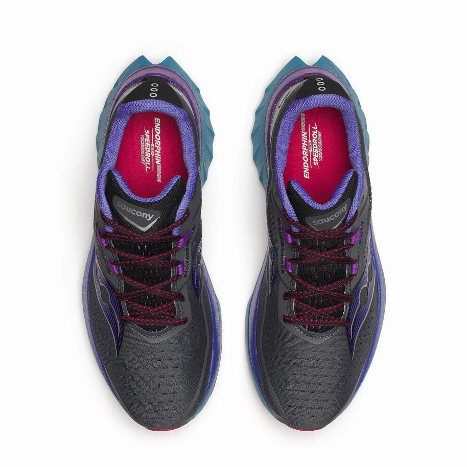 Men's Endorphin Speed 4 Running Shoes Shadow / Storm Moisture Management Fabric