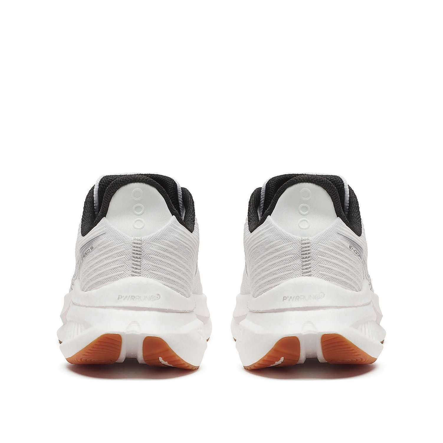 Men's Endorphin Speed 5 Running Shoes White / Gum Adjustable Heel Collar