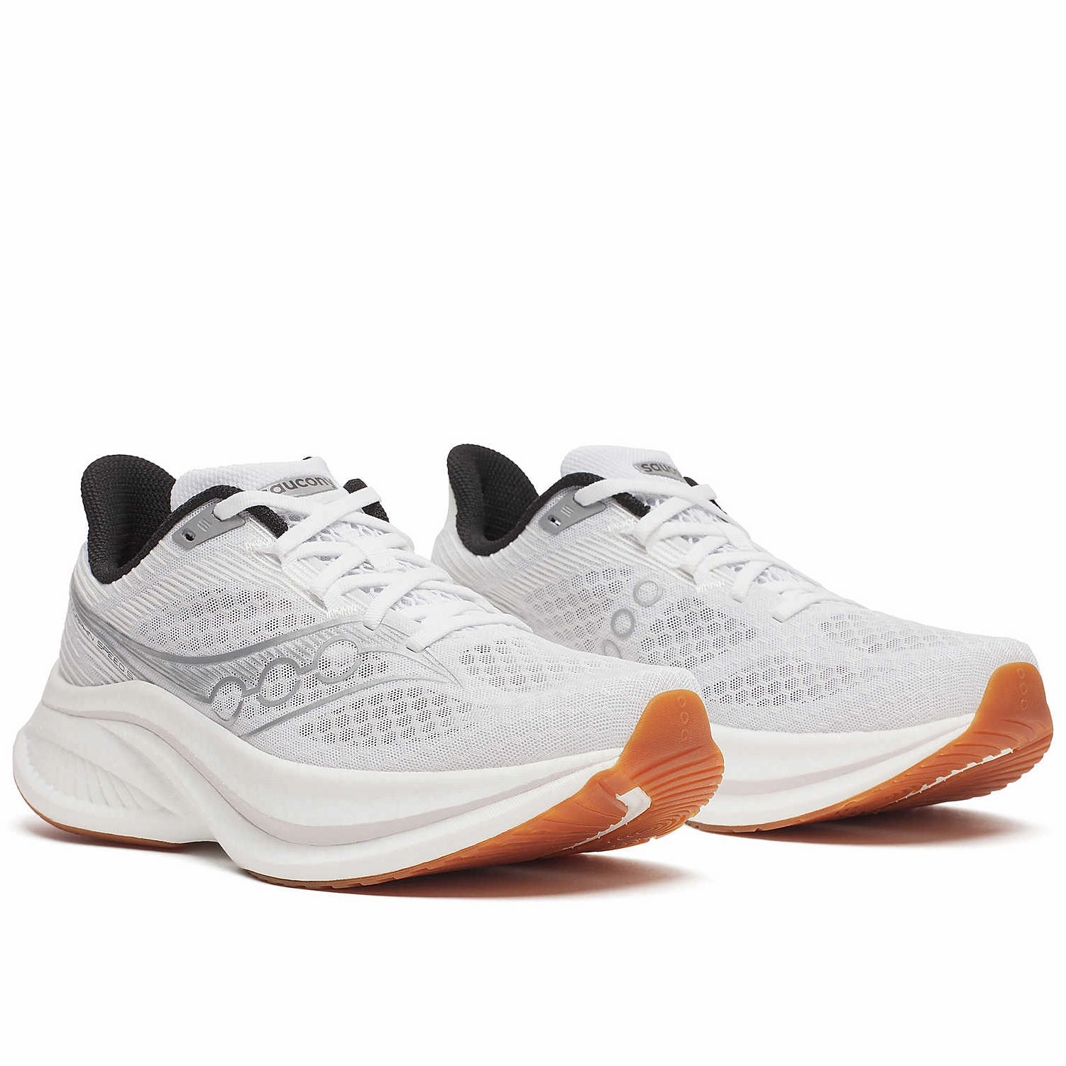 Dynamic Rocker Shape Men's Endorphin Speed 5 Running Shoes White / Gum