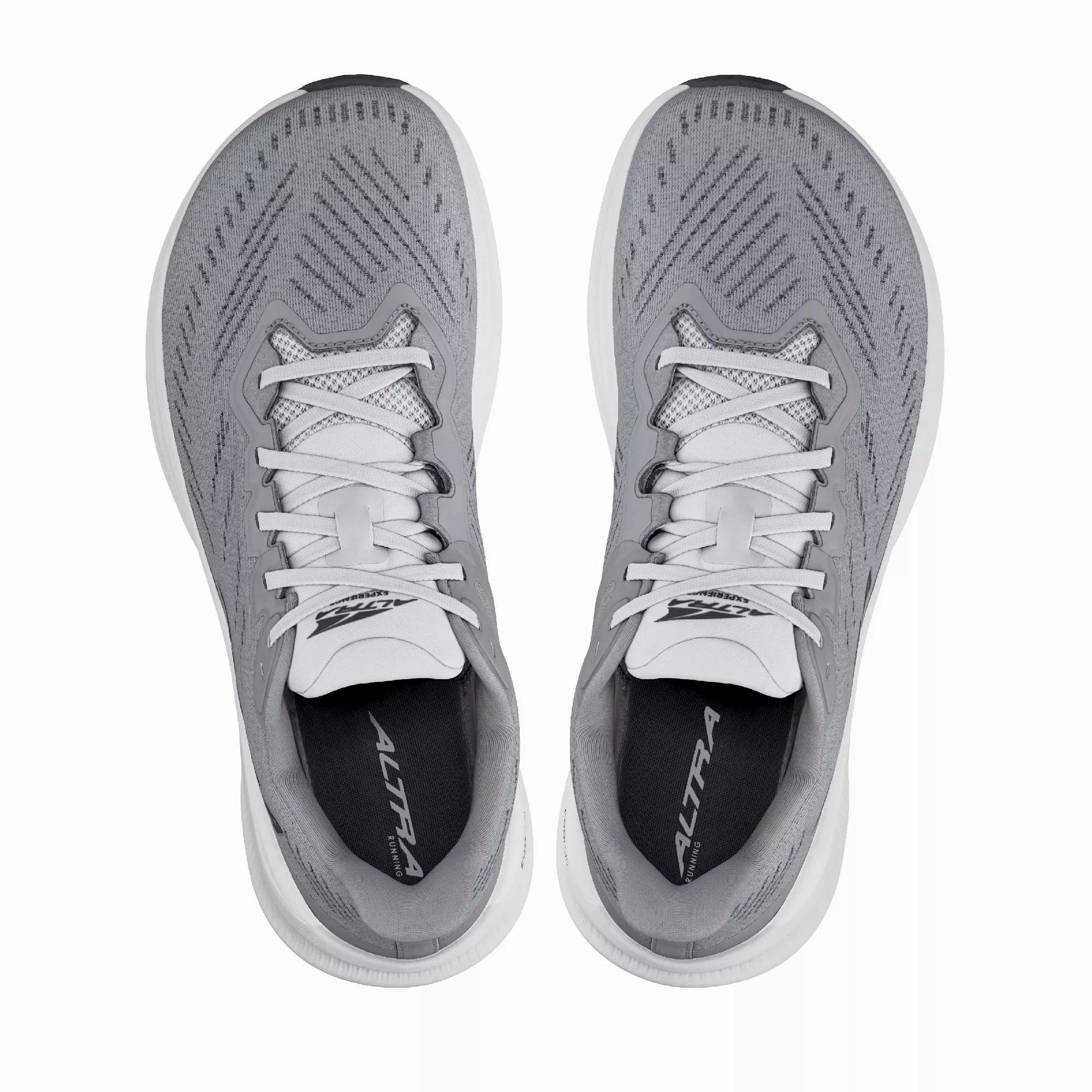 water - repellent upper shoes Asymmetric Lace Guides Men's Experience Flow 2 Running Shoes Grey