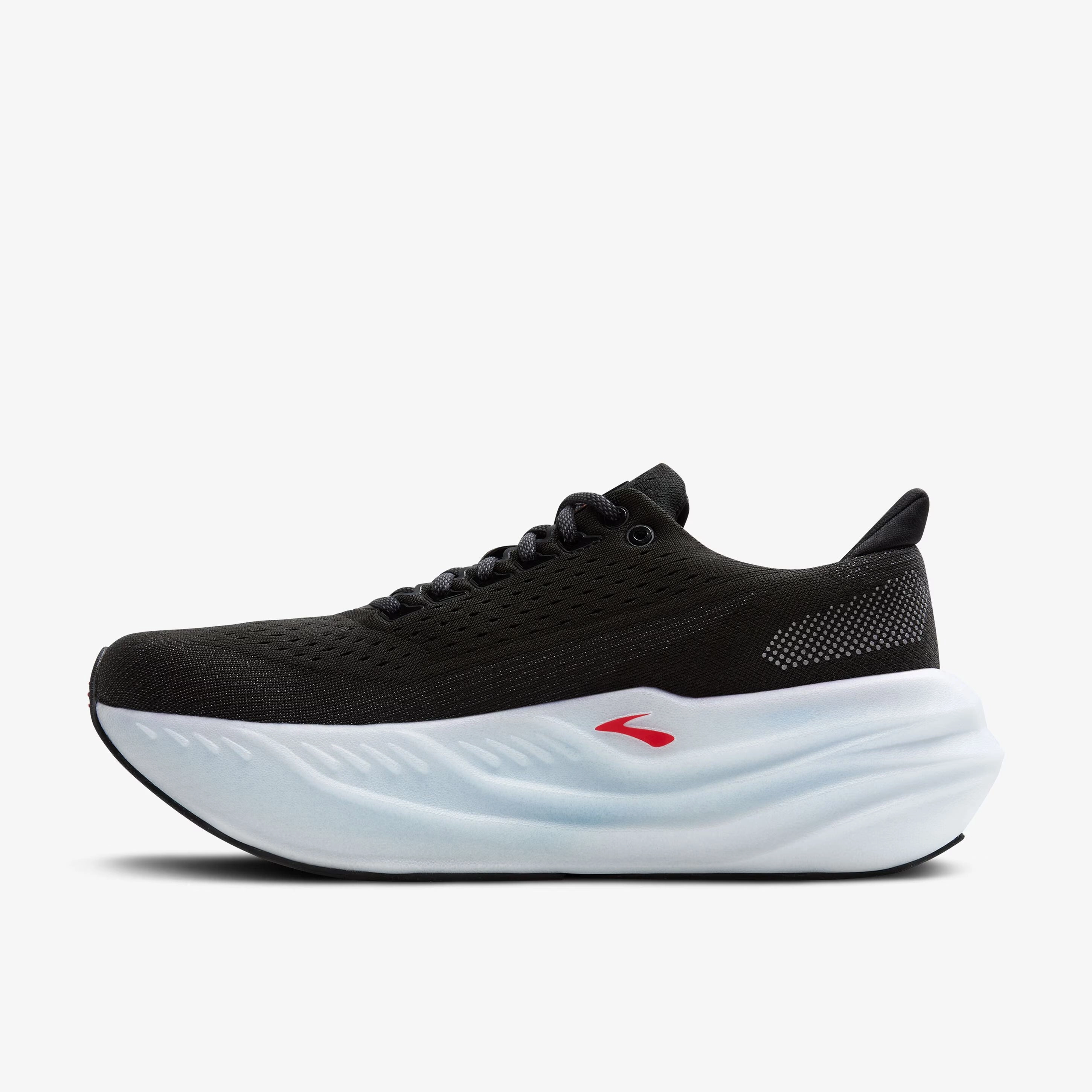 Men's Glycerin Max Running Shoes Black / Ebony / Winter Sky Dual Density Foam Core Contoured Arch Design