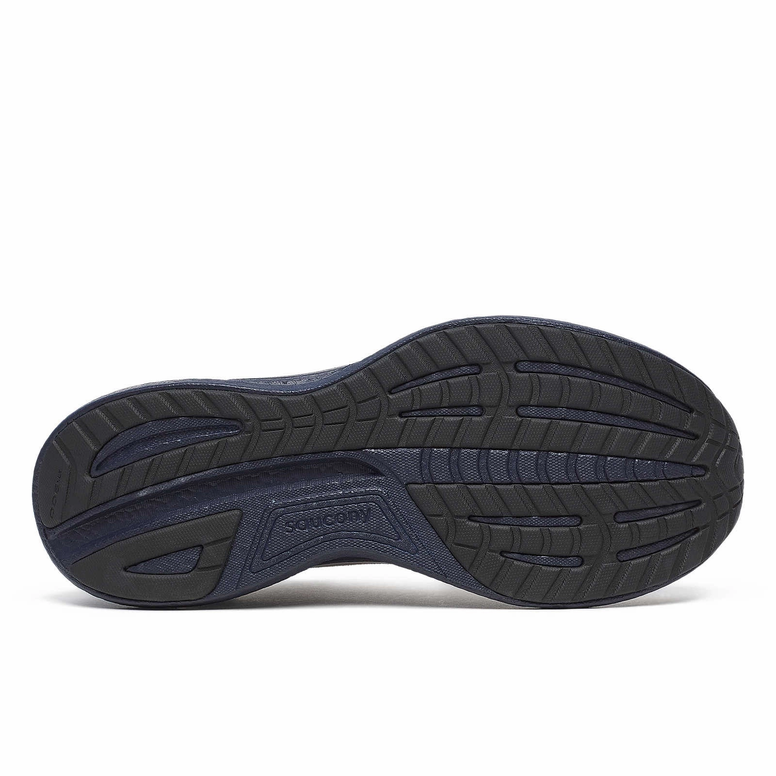 Breathable knit Men's Ride 18 Running Shoes Dove / Navy