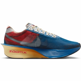Recovery Walk running for family bonding Men's Vaporfly 4 Running Shoes Multi-Colour / Mountain Blue / Fire Red / Clear