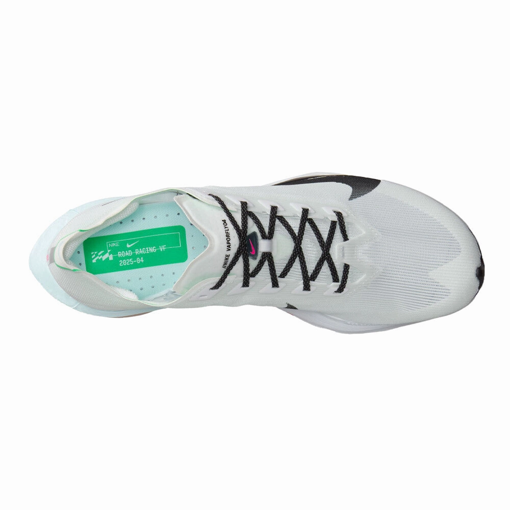 foam sole shoes professionals Men's Vaporfly 4 Running Shoes White / Hyper Pink / Mint Foam / Black