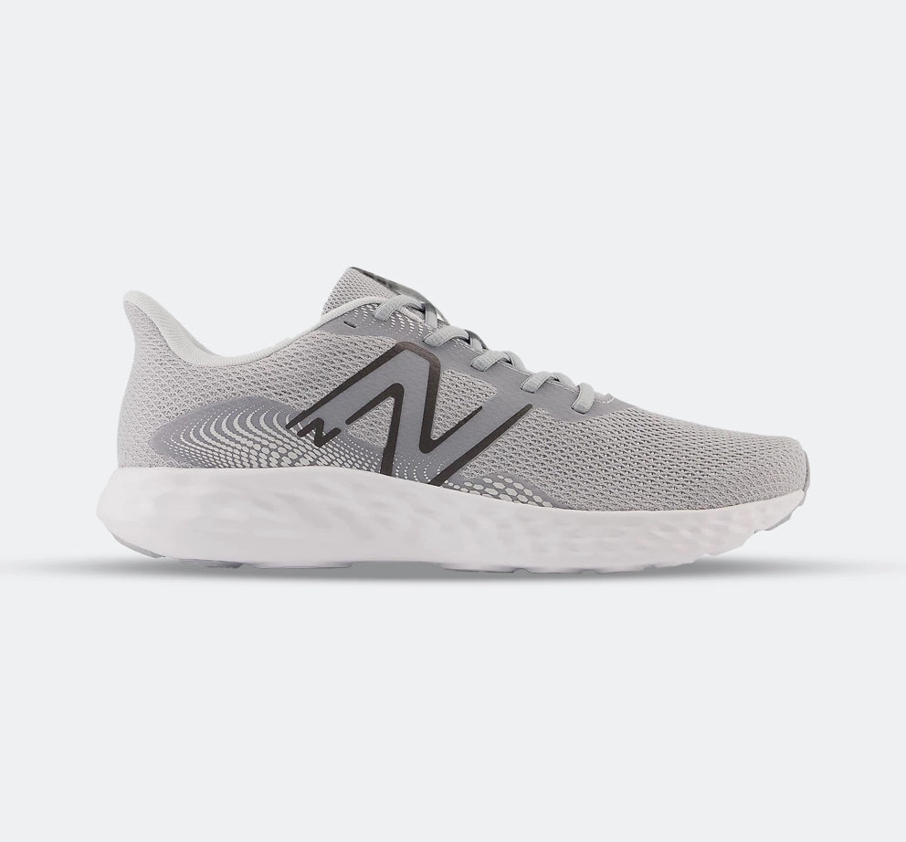 Men's Wide Fit New Balance M411LG3 Walking and Running Trainers - Grey/White polarized sunglasses jungle shoes