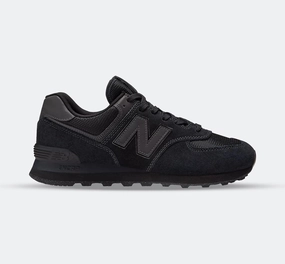 Comfort Last Hyper Elastic Response Men's Wide Fit New Balance ML574EVE Walking/Running Trainers - Exclusive - Black