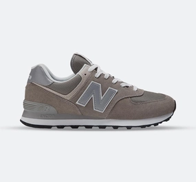 Men's Wide Fit New Balance ML574EVG Walking/Running Trainers - Exclusive - Grey ENCAP Midfoot Focus