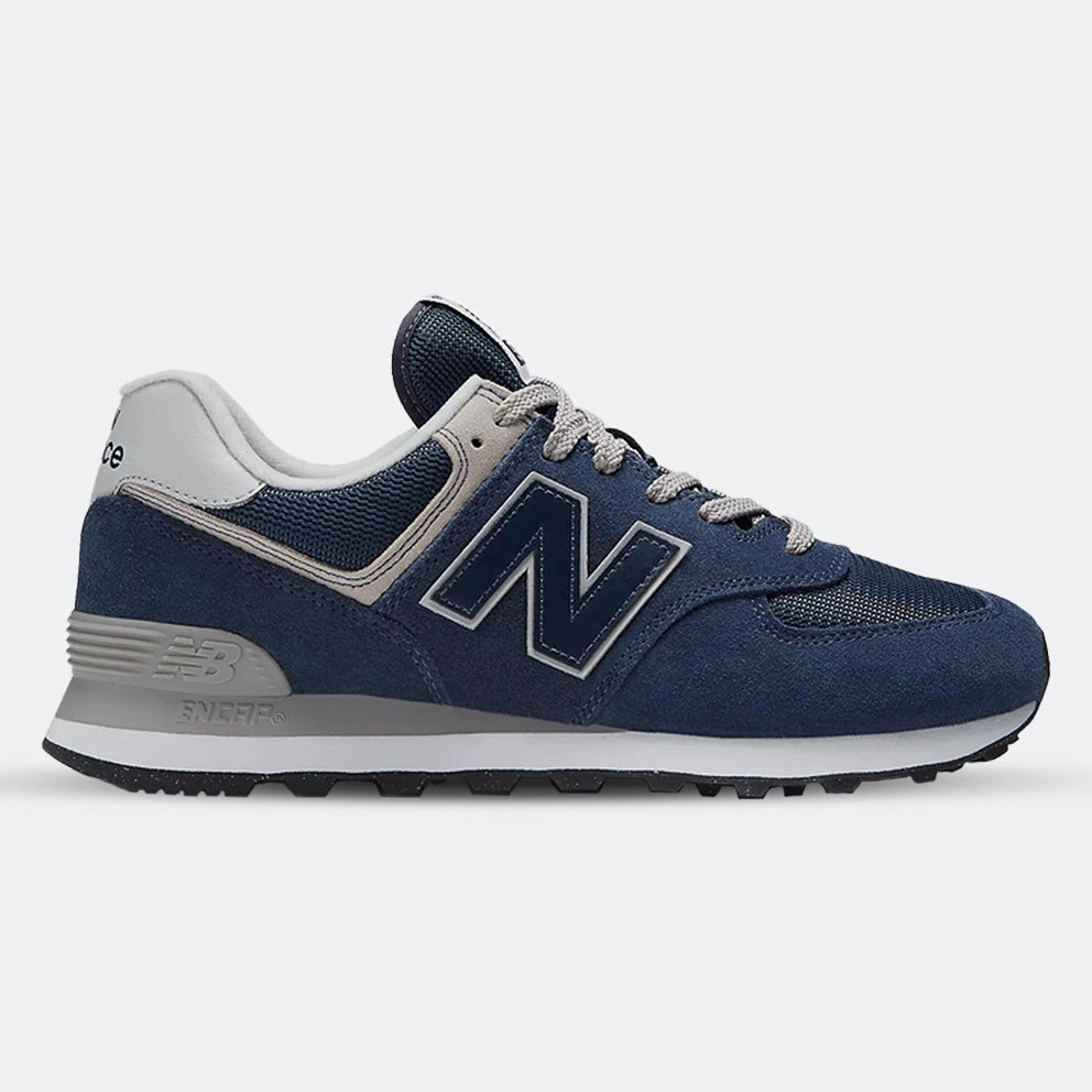 Men's Wide Fit New Balance ML574EVN Walking/Running Trainers - Exclusive - Navy ENCAP water - resistant Compression Web
