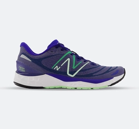 Daily Comfort Foam Padded Collar Men's Wide Fit New Balance MSOLVPW4 Running/Walking Trainers - Blue/Grey