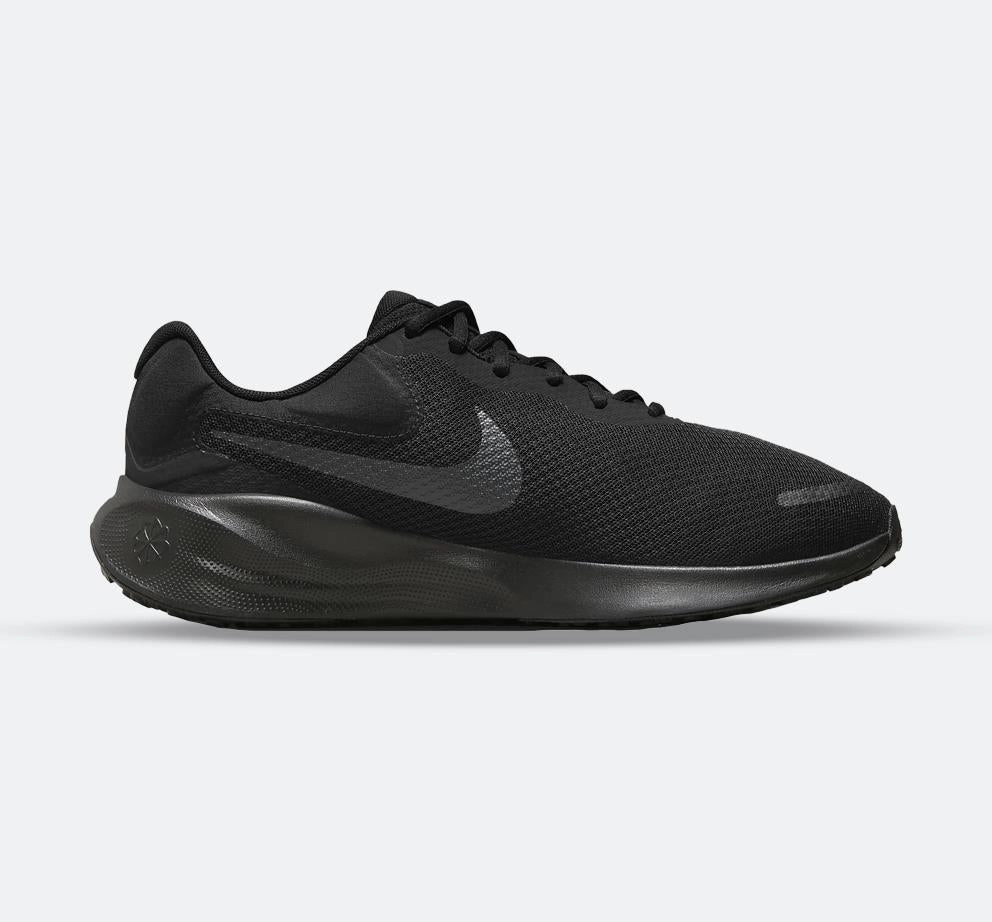 Pressure Dispersion Men's Wide Fit Nike FB8501-001 Revolution 7 Running Trainers