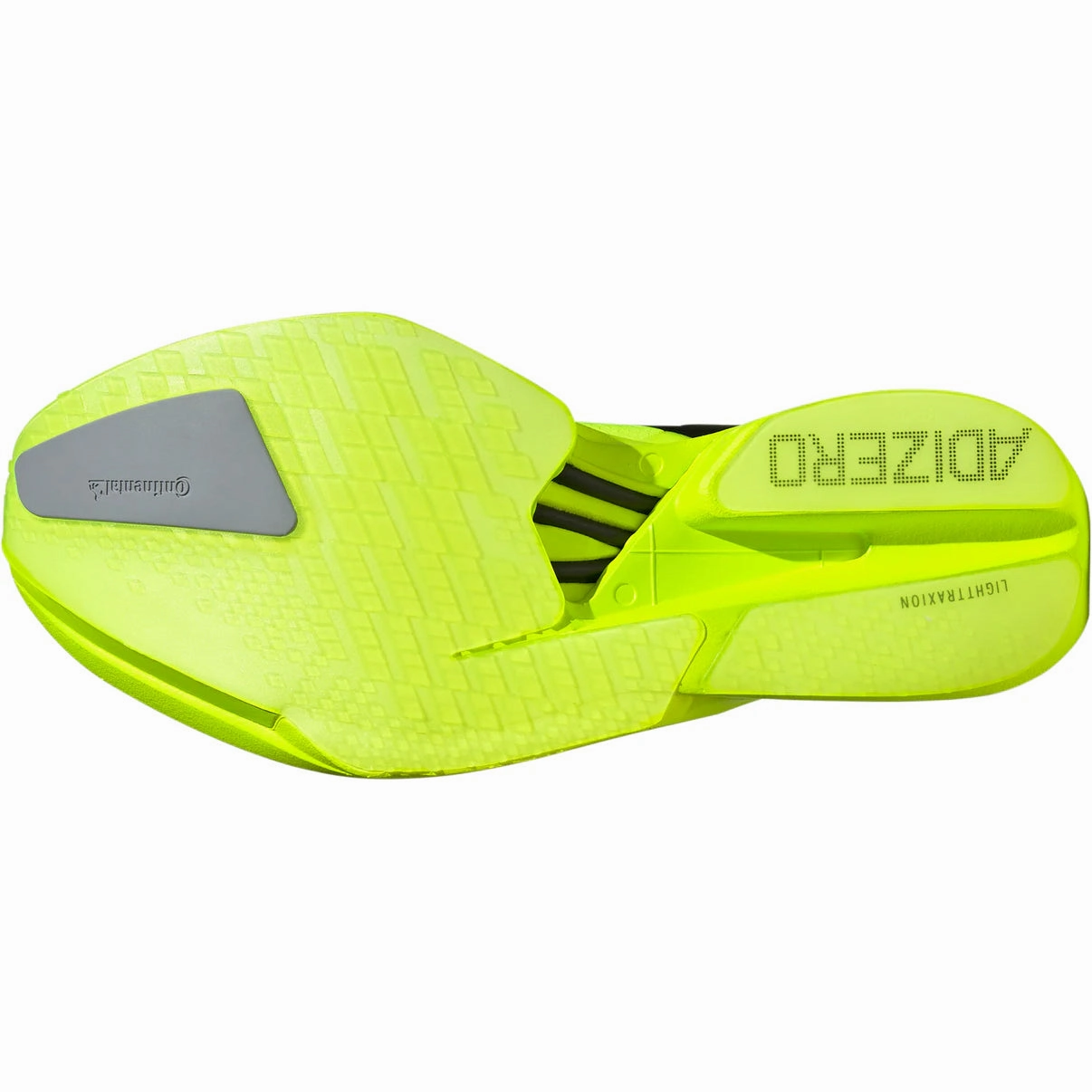 Mens's Adizero Adios Pro 4 Running Shoes Lucid Lemon / Core Black / Halo Silver new experience Hyperelastic Response Foam
