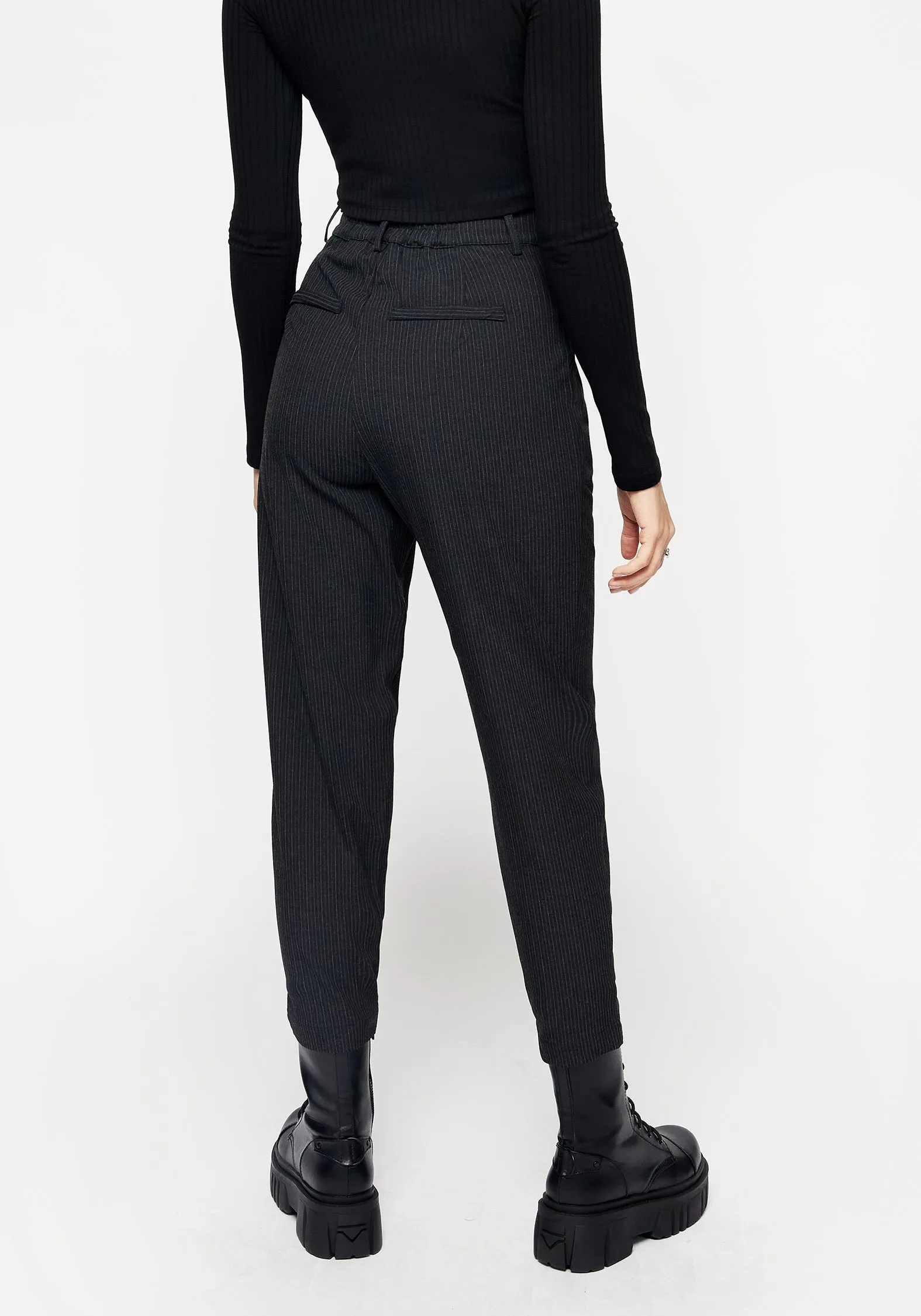 Merci High Waist Tapered Trouser Stretchable Wear Perfect Movement