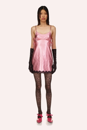 Metallic Faux Leather Mini Dress Modern Touch