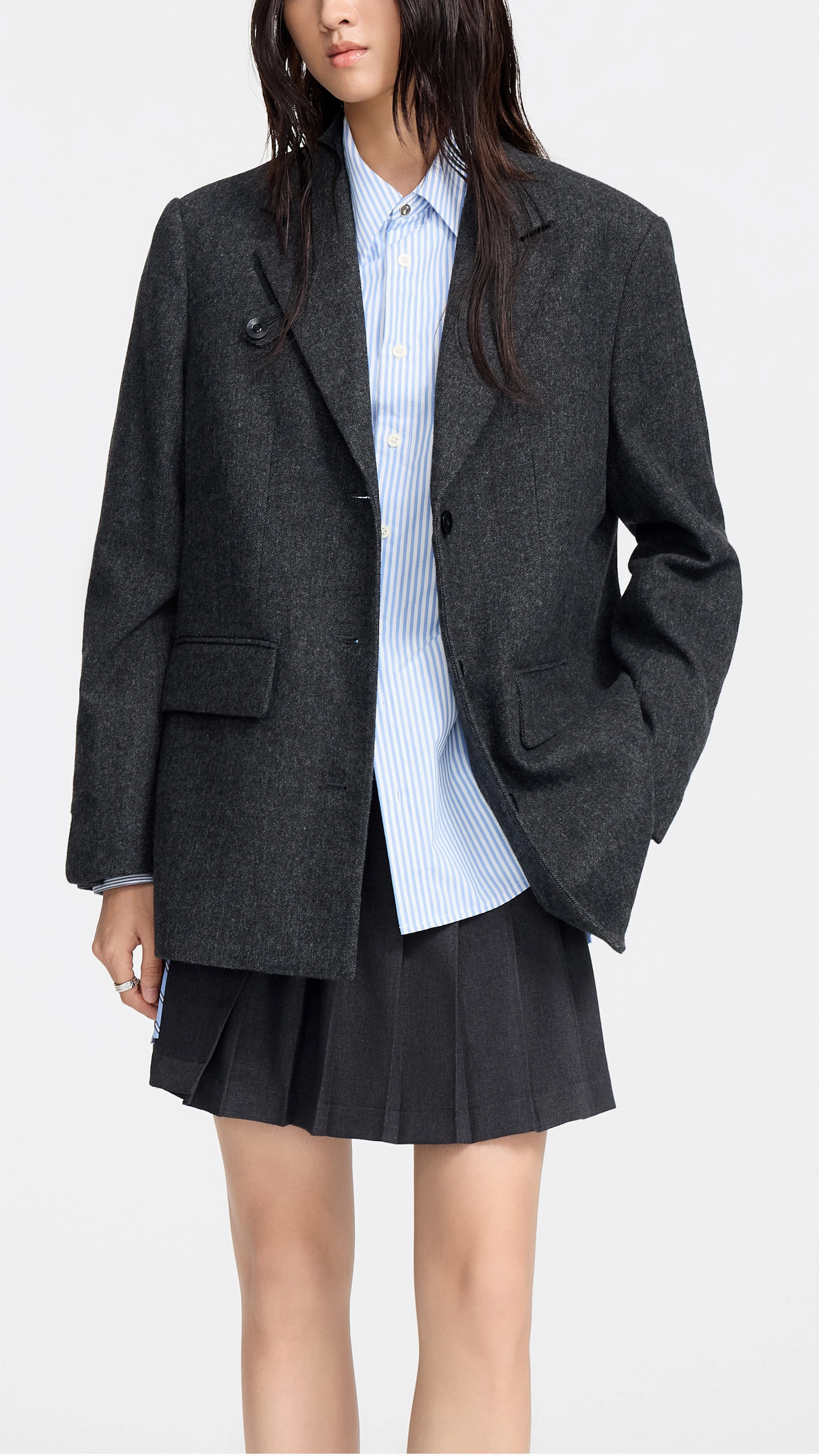 Herringbone Suit City Layer Style