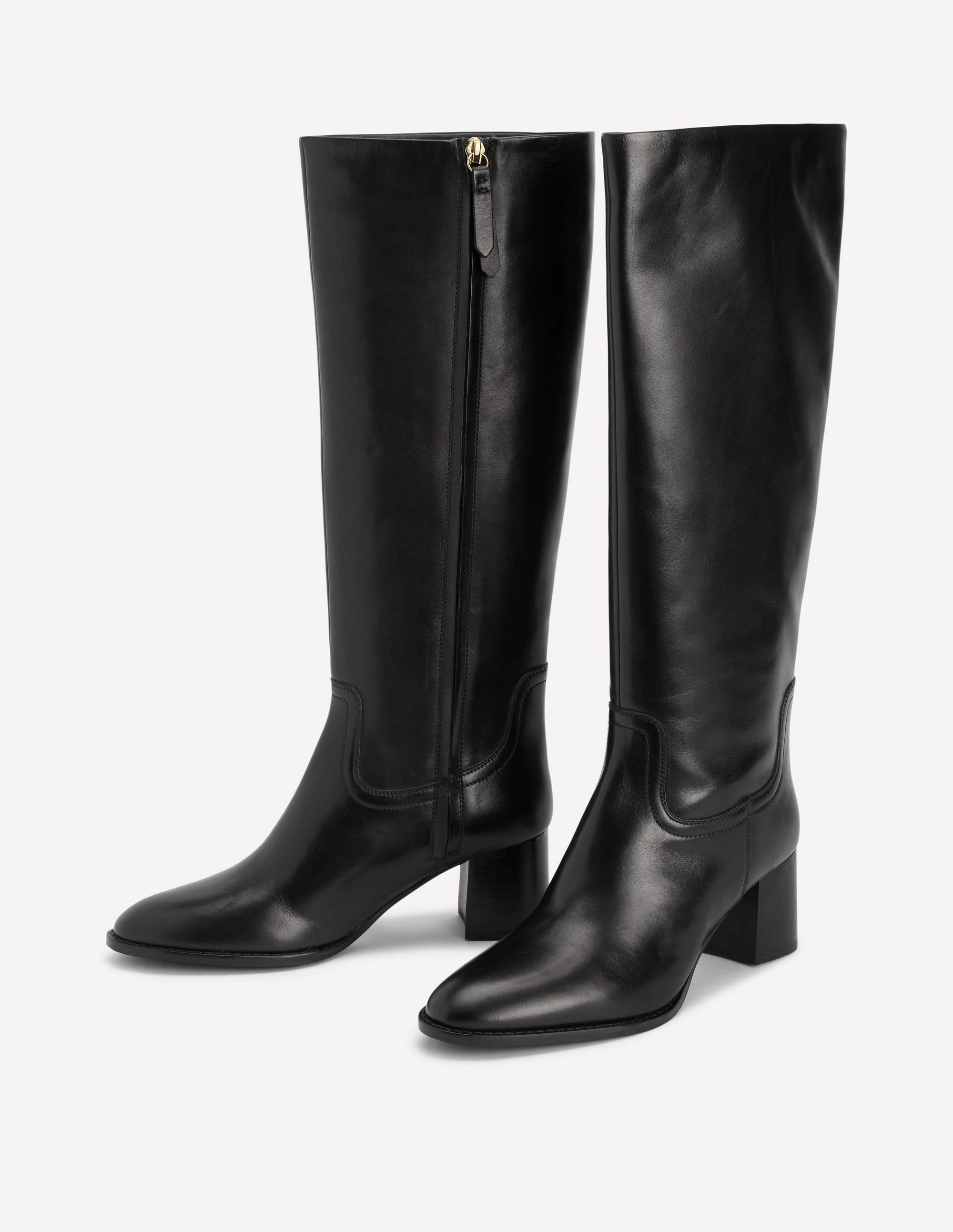 Skye Smart Knee Boots-Black Winter Footwear Urban Explorer