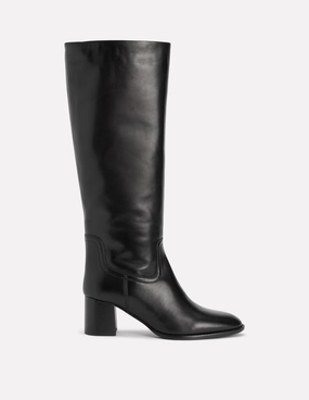 Construction Worker Skye Smart Knee Boots-Black