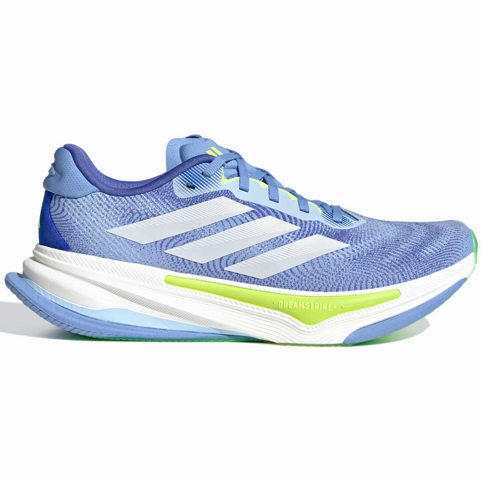 Men's Supernova Prima 2 Running Shoes Blue Fusion / Cloud White / Lucid Blue Comfort-focused snug shoes