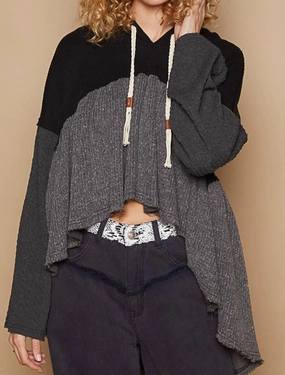 Mila In Black Cozy And Stylish Yarn Dyed Fabric