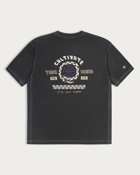 Effortless Wearable Mindset Trail T-Shirt?- Charcoal