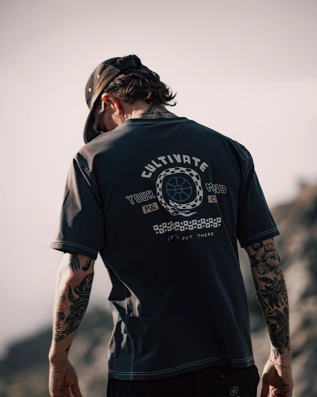 Mindset Trail T-Shirt?- Charcoal Outdoor Smart