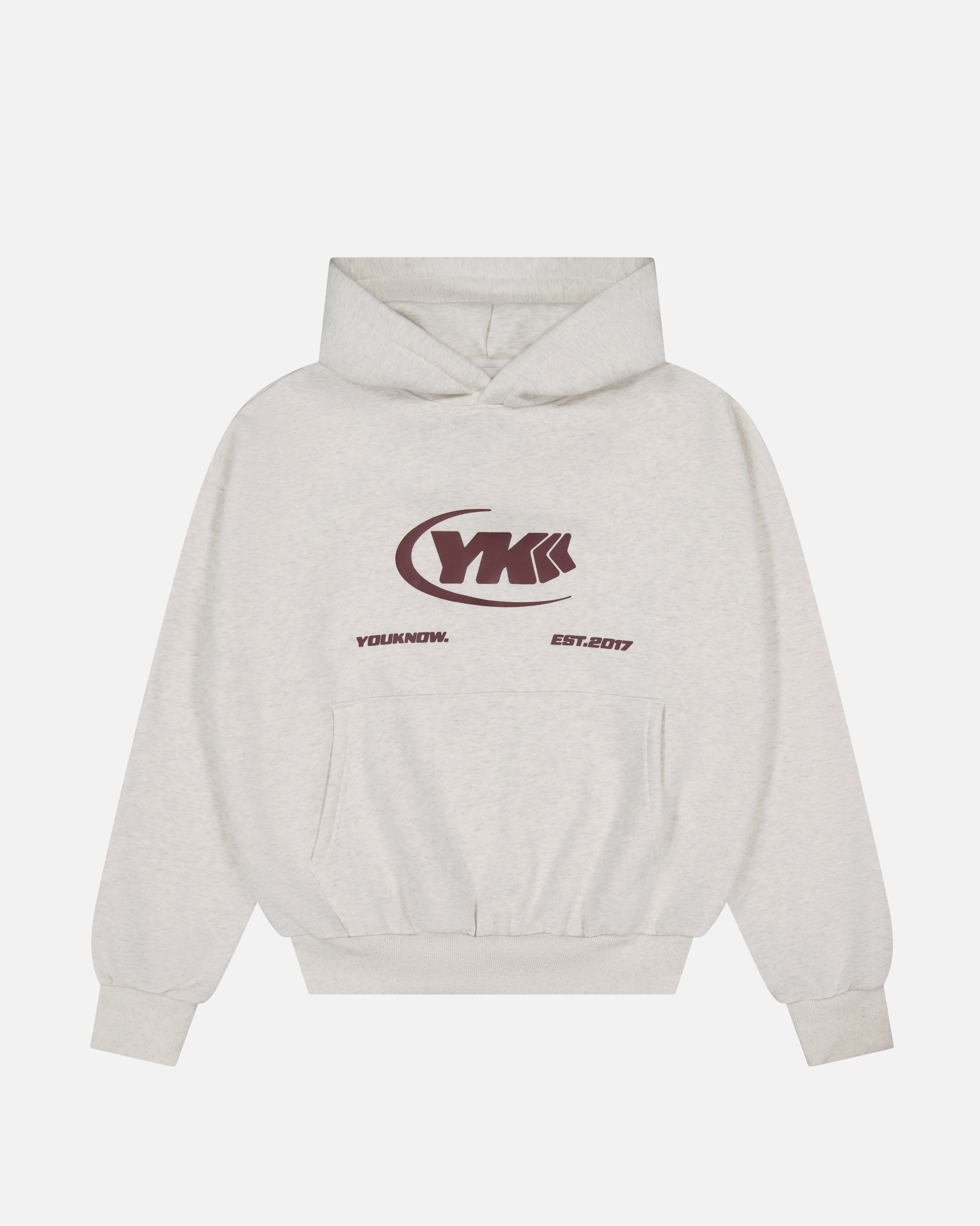 Nighttime Stroll Icon Hoodie | White Marle