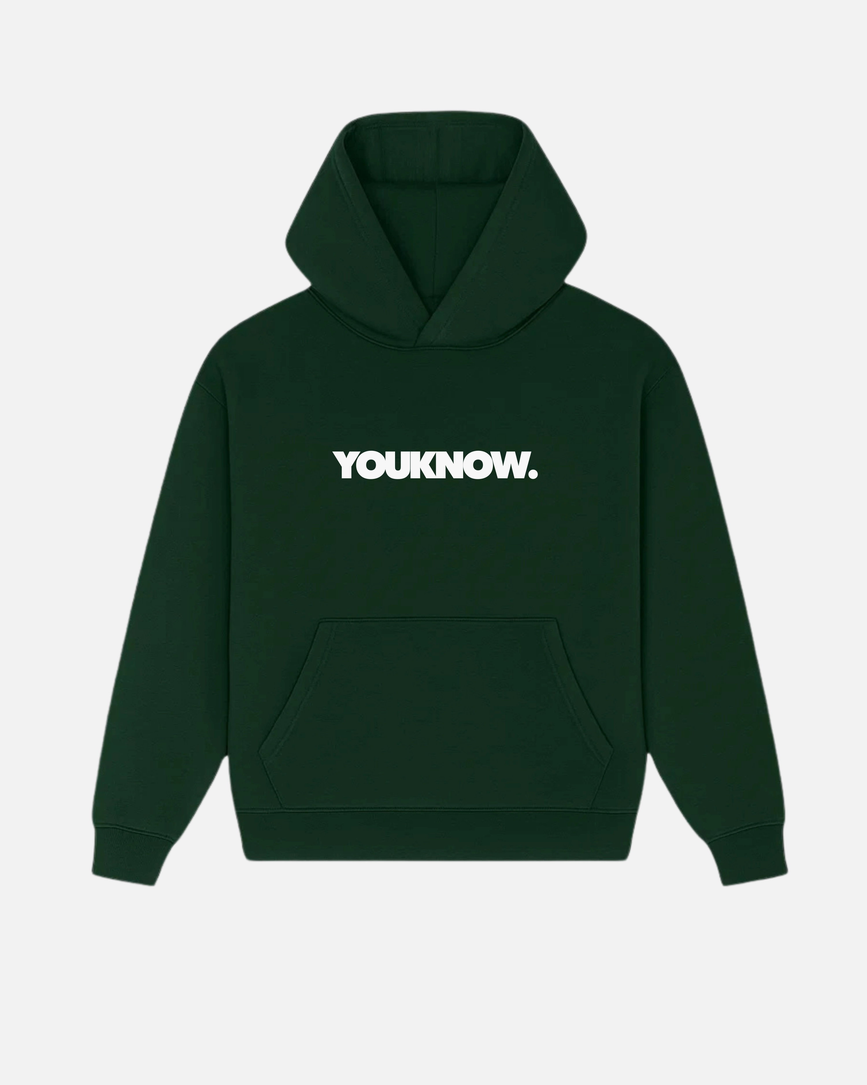 Christmas wear BLOCK HOODIE | Forest Green