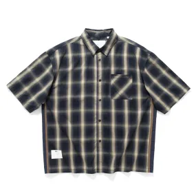 UV Protection (ST466) Plaid Short Sleeve Shirt