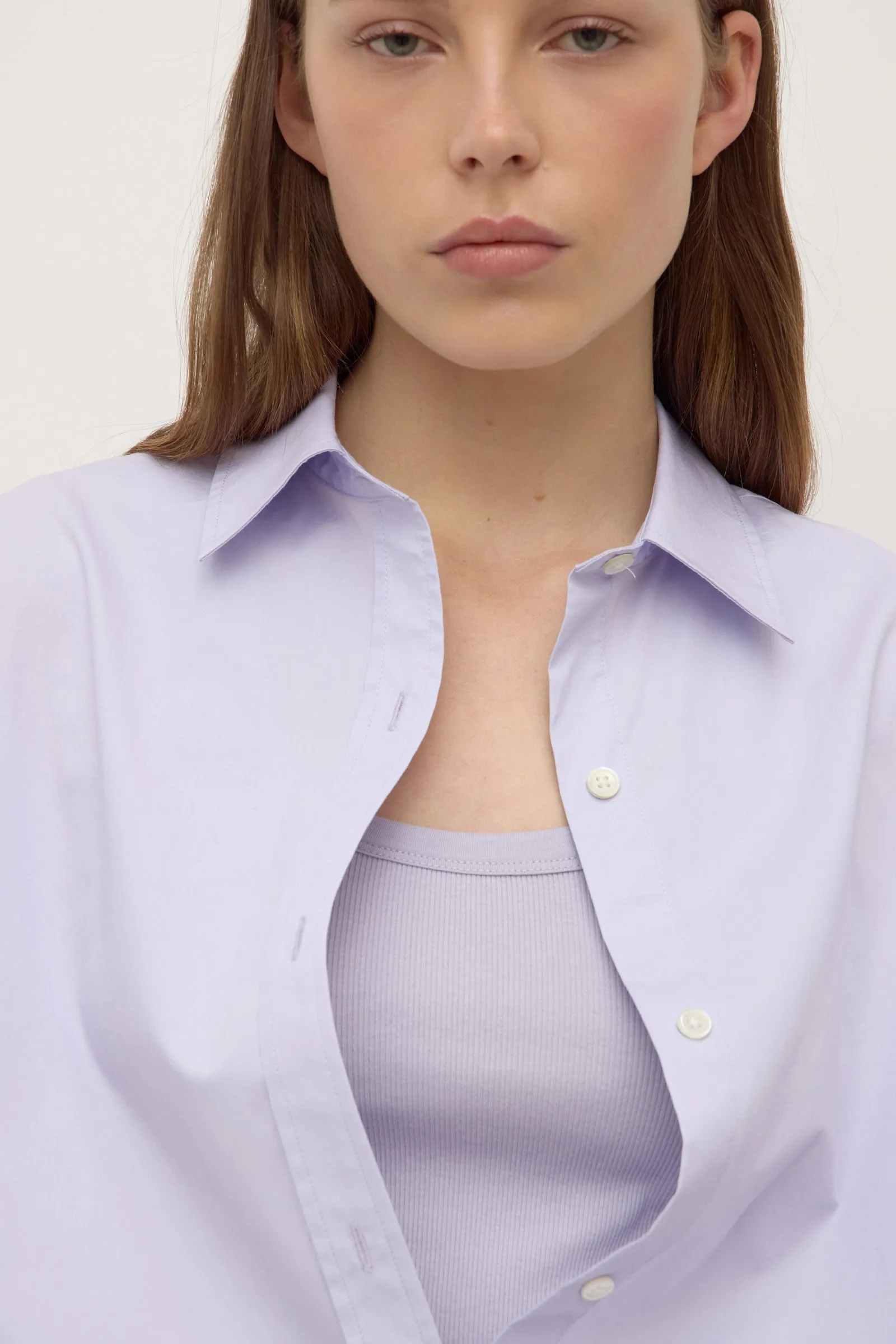 Friends Meetup Marigold Poplin Shirt