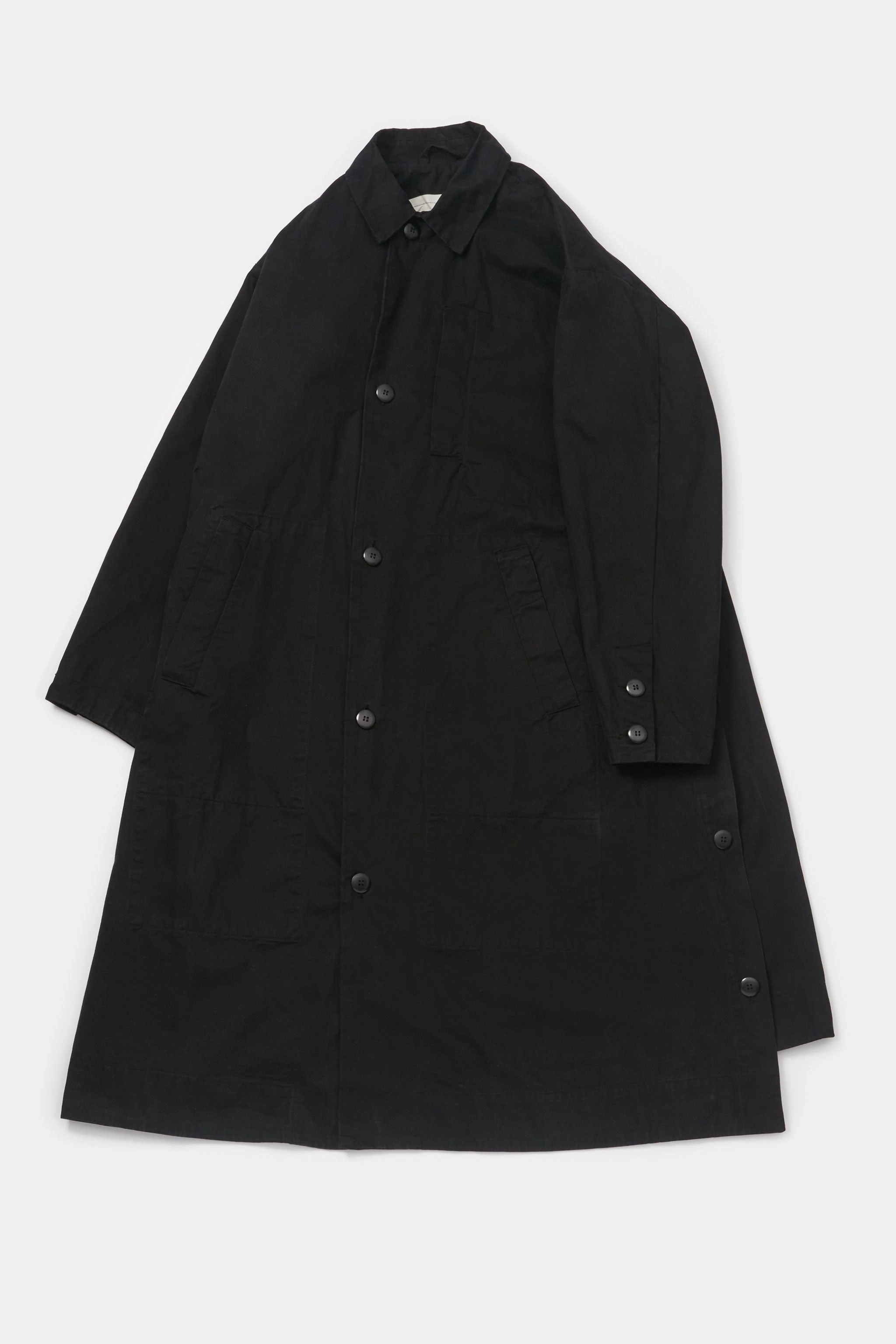 THE MESSENGER COAT / WORK TWILL FLINT ReflectiveDetails Ergonomic Cut