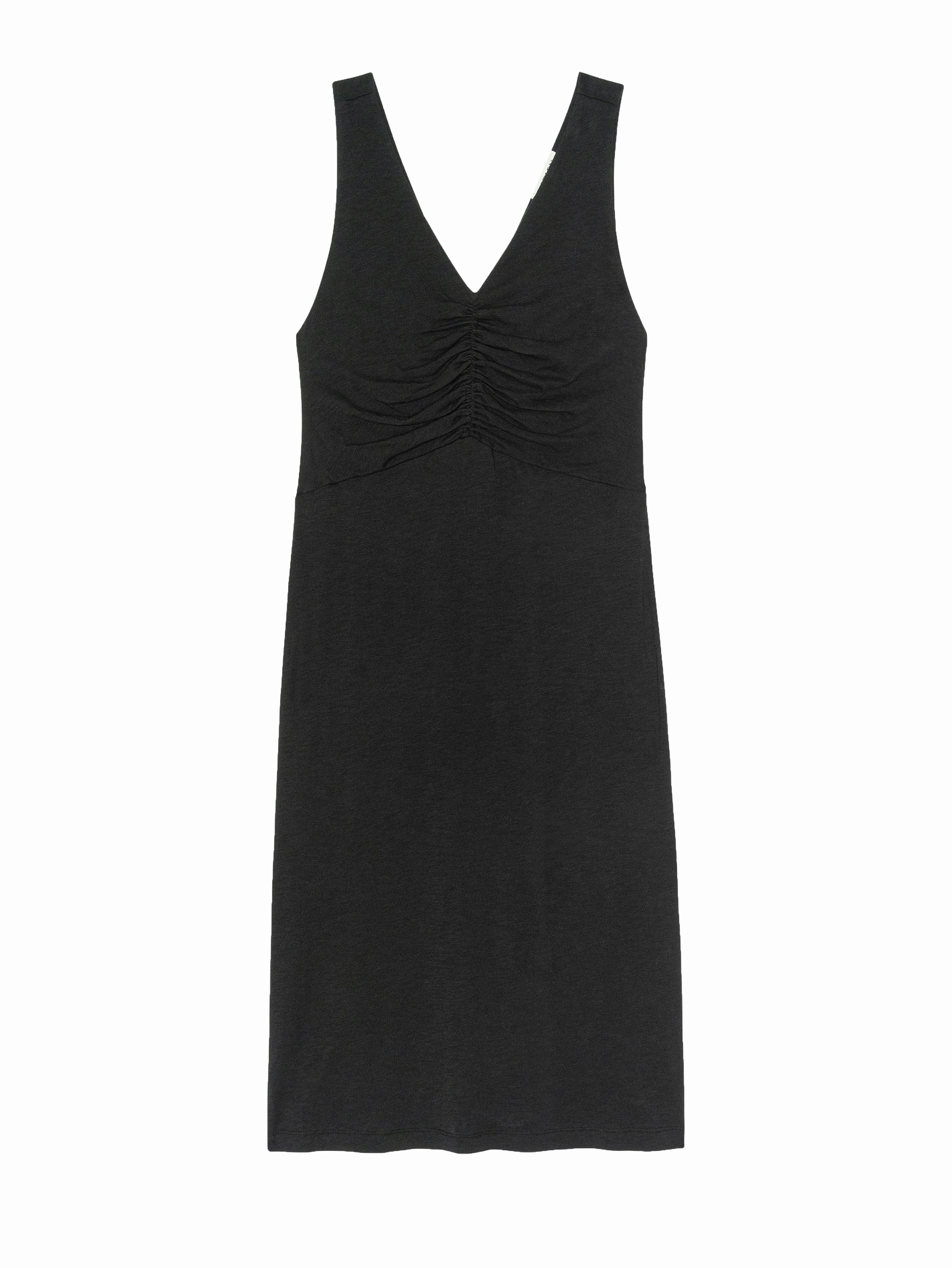 Lawn Soft Subtle Lines Sumi Tank Midi Dress