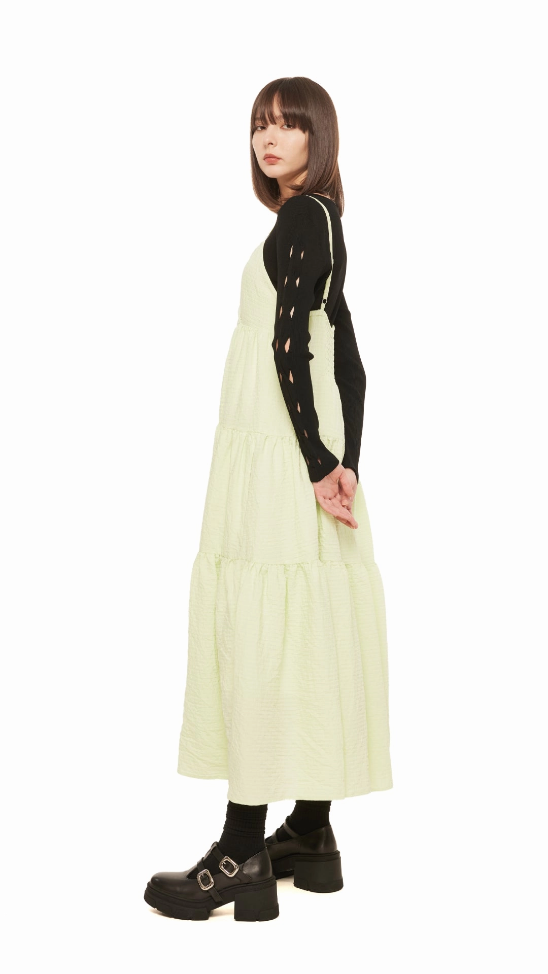 Anytime Fit Tiered Gypsy Dress