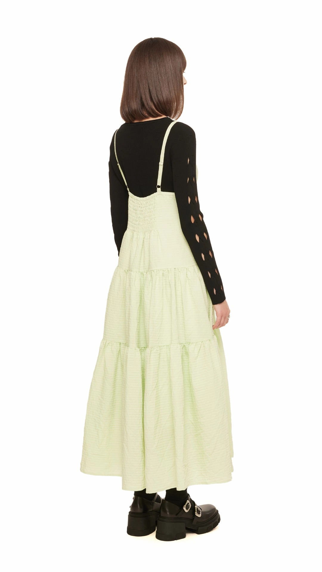 Casual Tones Tiered Gypsy Dress