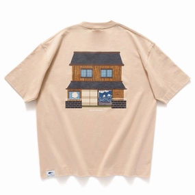 Airflow Mesh Panels (ZT1268) Japanese House Graphic Tee