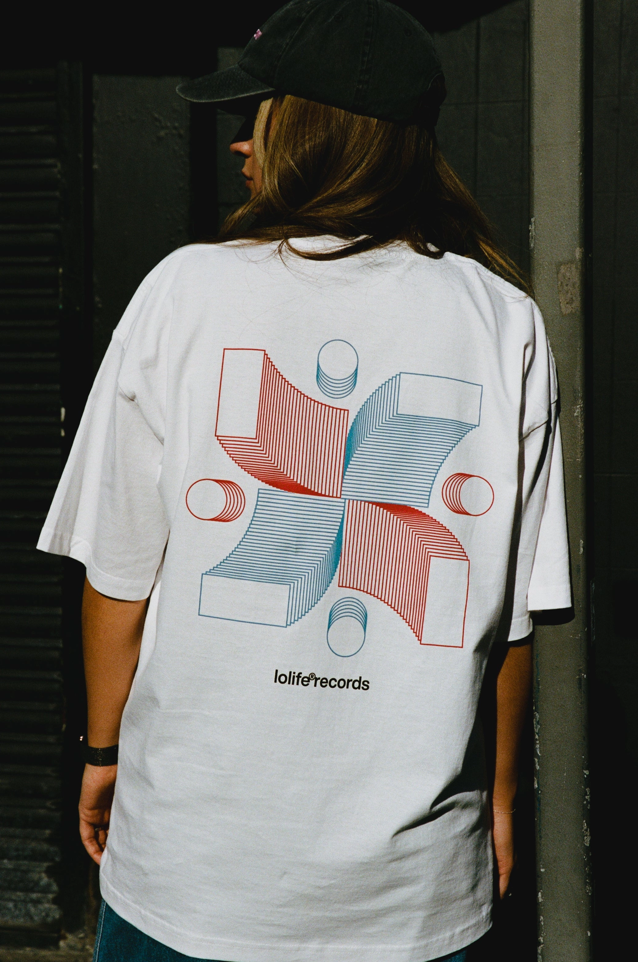 Simple Comfort Wear Plus size clothing LOLiFE 004 Tee - White