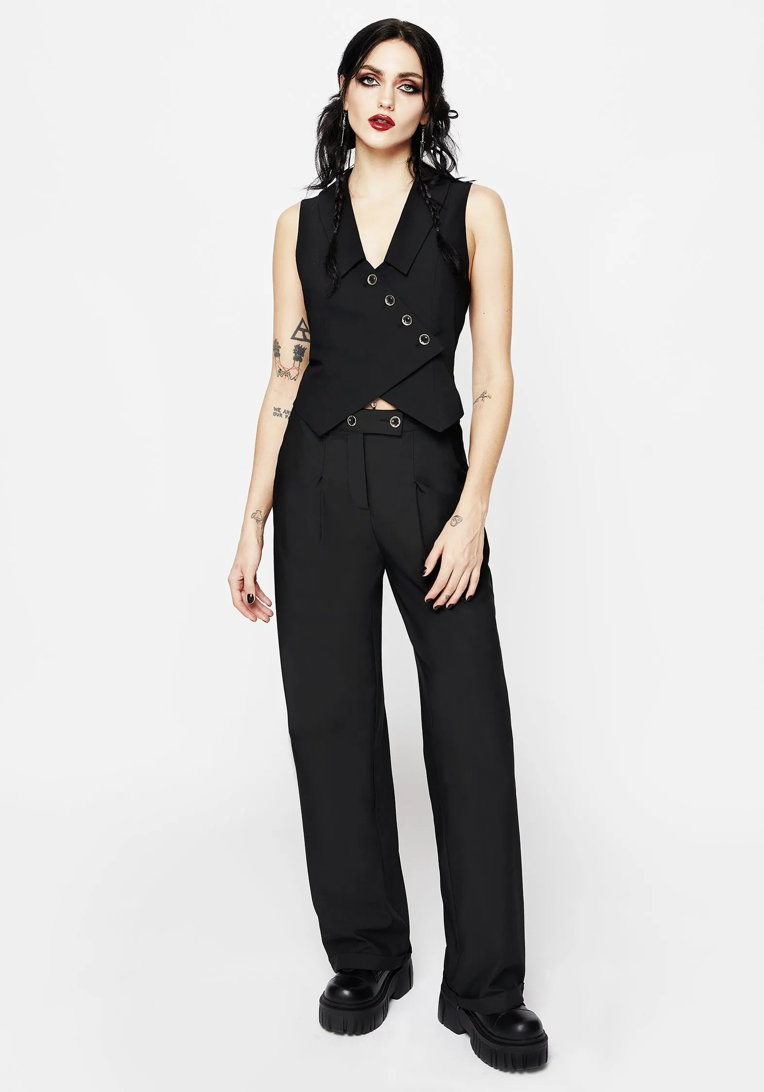 Moonage Tailored Trousers Soft Brush Lining RegularFit