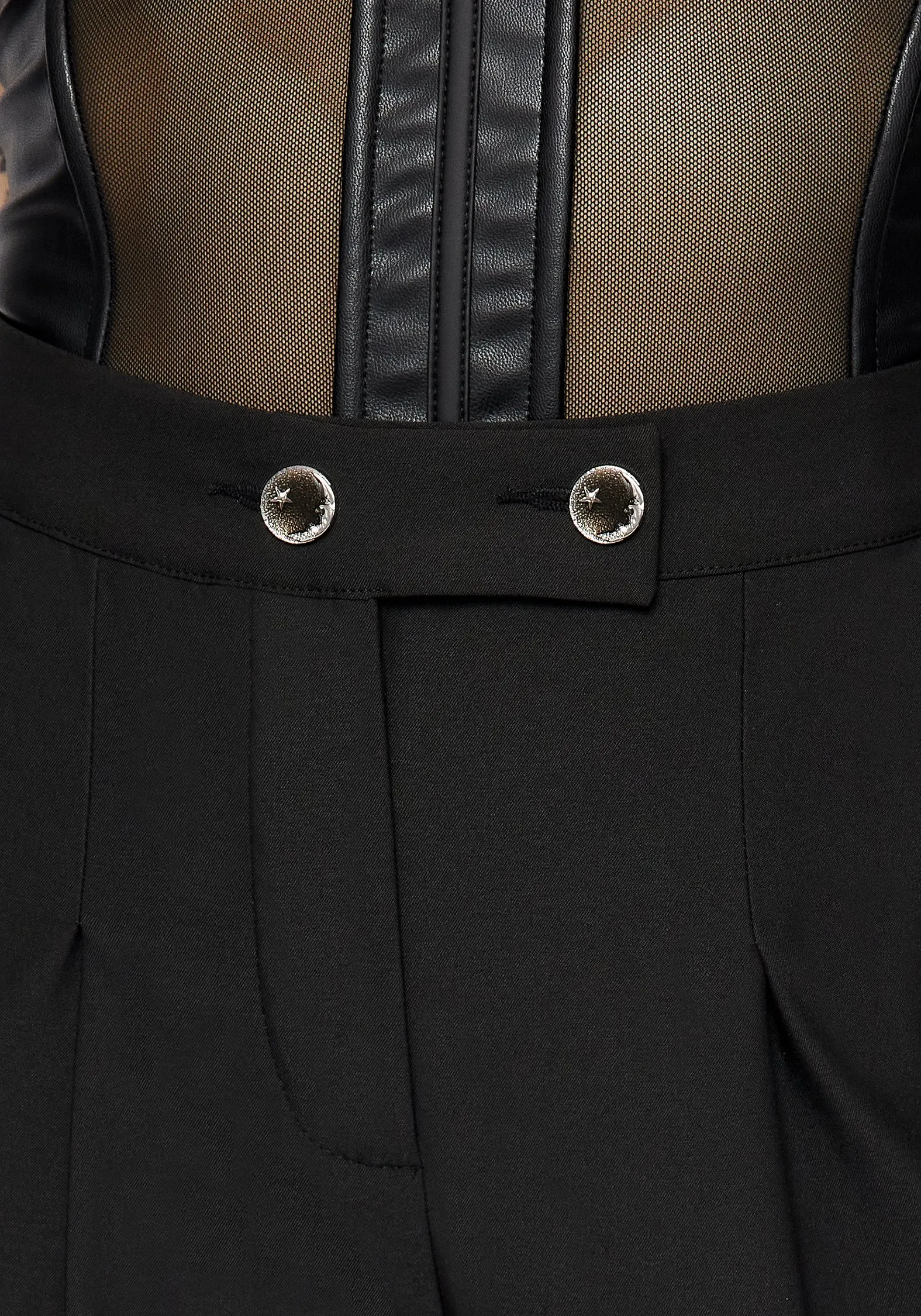 Moonage Tailored Trousers Slim Comfort Comfy Motion