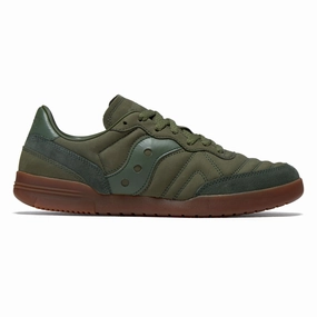 Saucony 586i Nubuck Shoes - Cypress Elastic Lacing