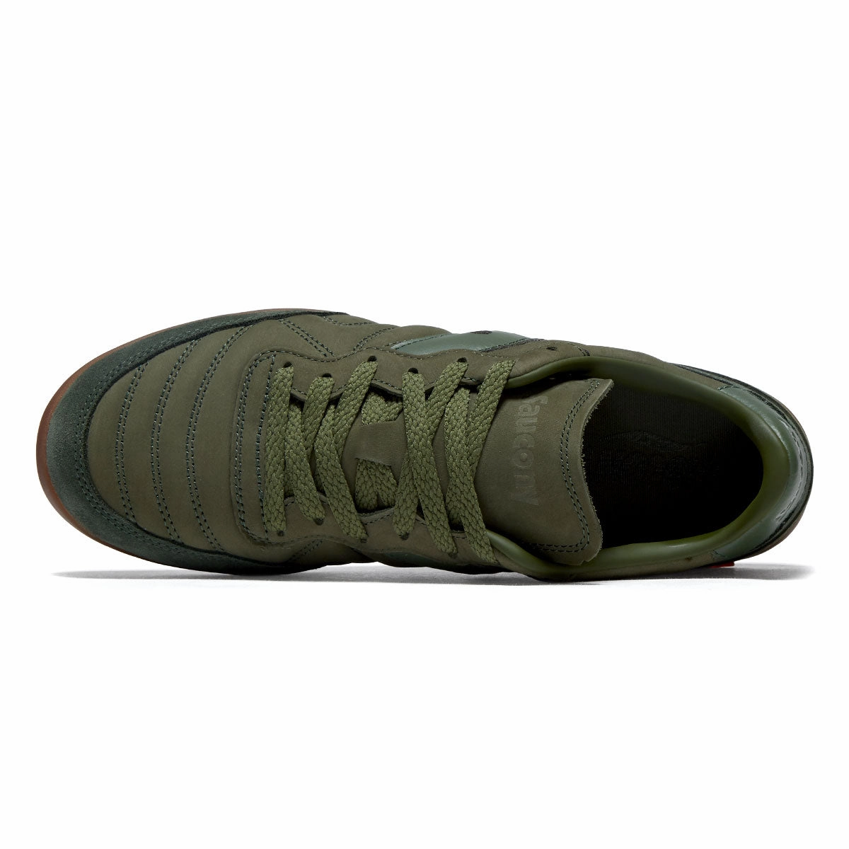 Saucony 586i Nubuck Shoes - Cypress Seamless Interior