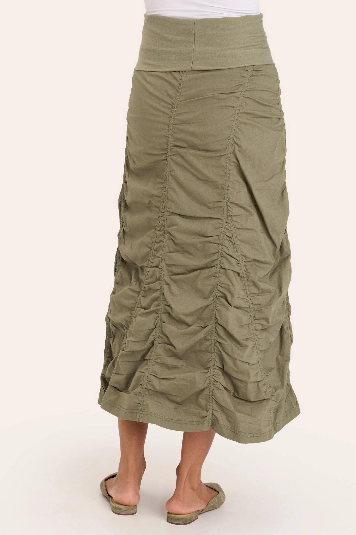 Gored Peasant Skirt Chic Look