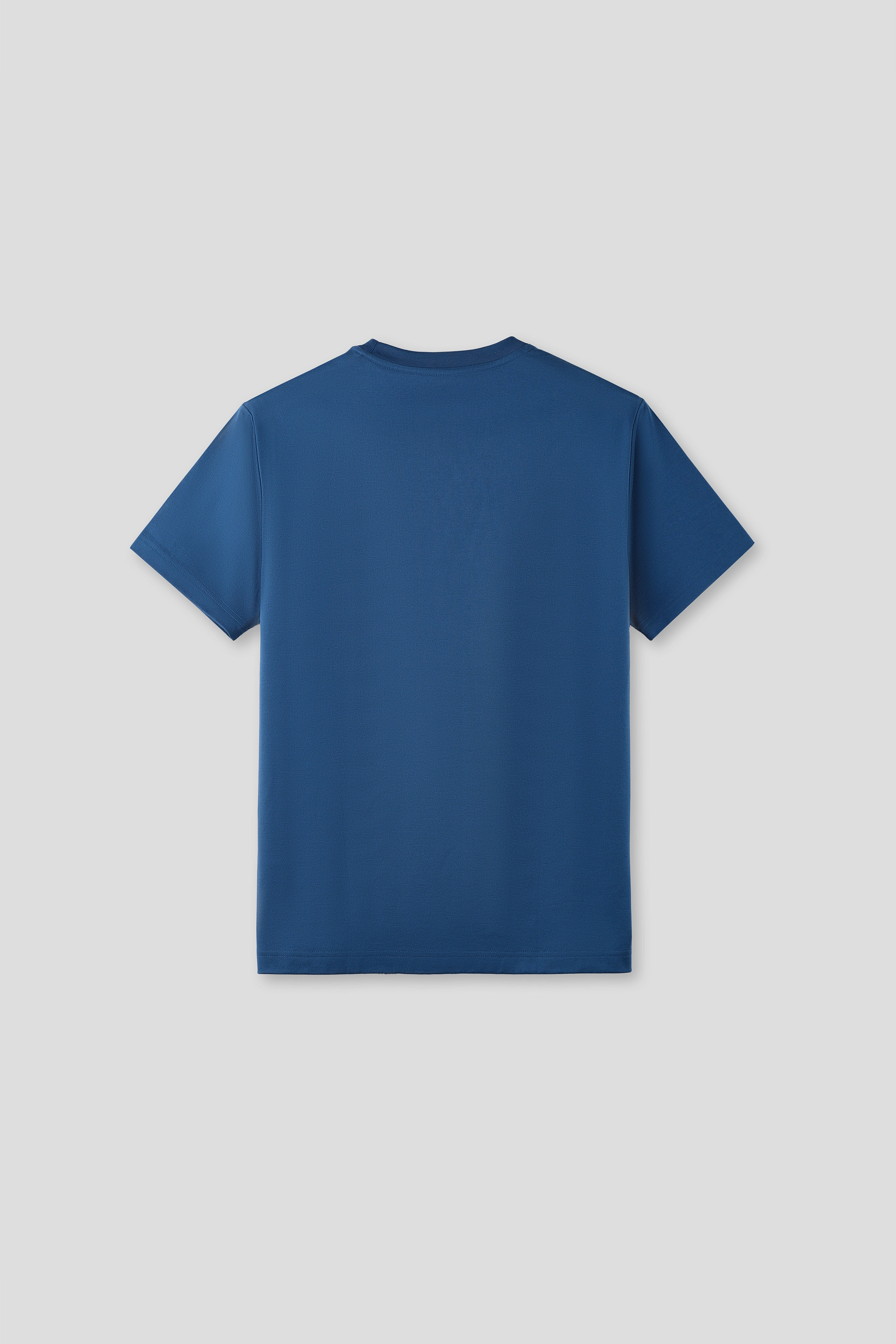 ??Frozen in Tones?? Waterless Dye Crew Neck T-Shirt | Fjord Blue MB2607 Abrasion Resistant Fabric